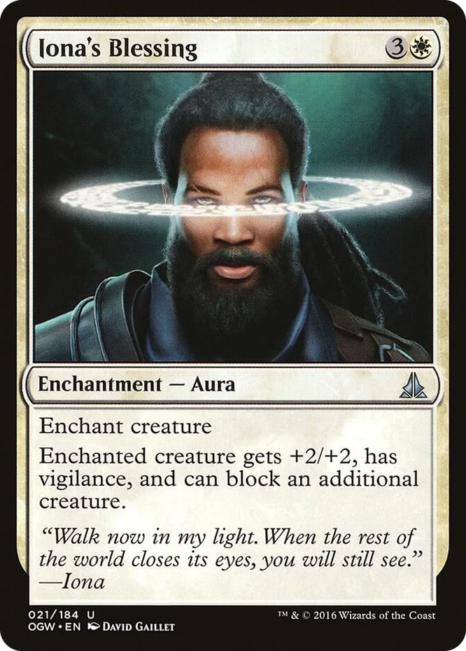 0021 Iona's Blessing U Oath of the Gatewatch