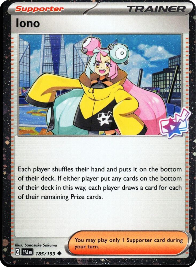 0185 Iono - 185/193 (Cosmo Foil) Promo Miscellaneous Cards & Products