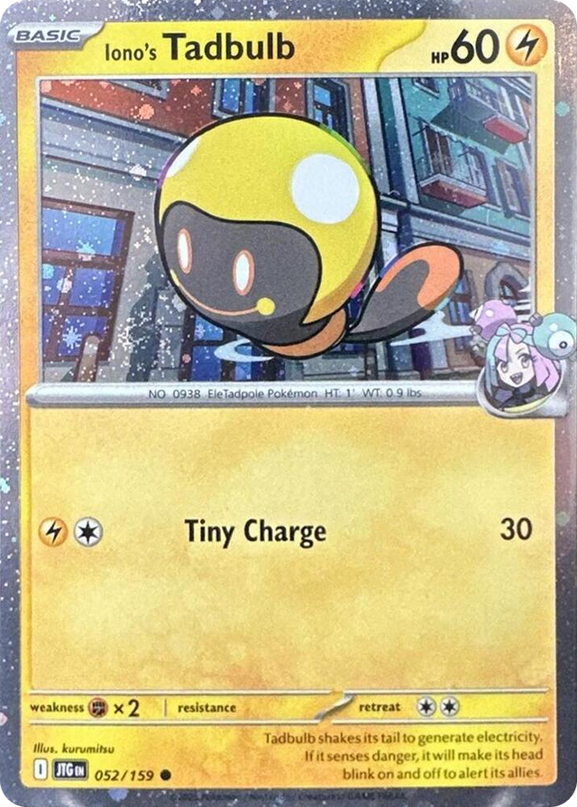 0052 Iono's Tadbulb - 052/159 (Cosmos Holo) Common Miscellaneous Cards & Products