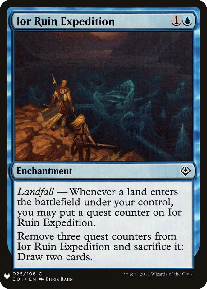 0025 Ior Ruin Expedition C The List Reprints