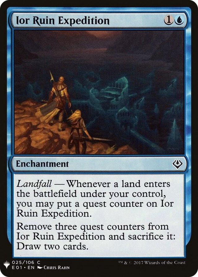 0025 Ior Ruin Expedition C The List Reprints