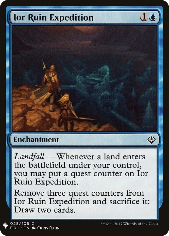0025 Ior Ruin Expedition C The List Reprints