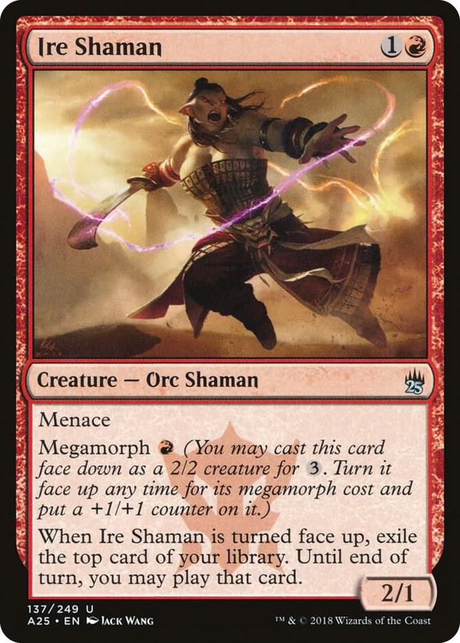0137 Ire Shaman U Masters 25