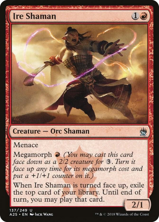 0137 Ire Shaman U Masters 25