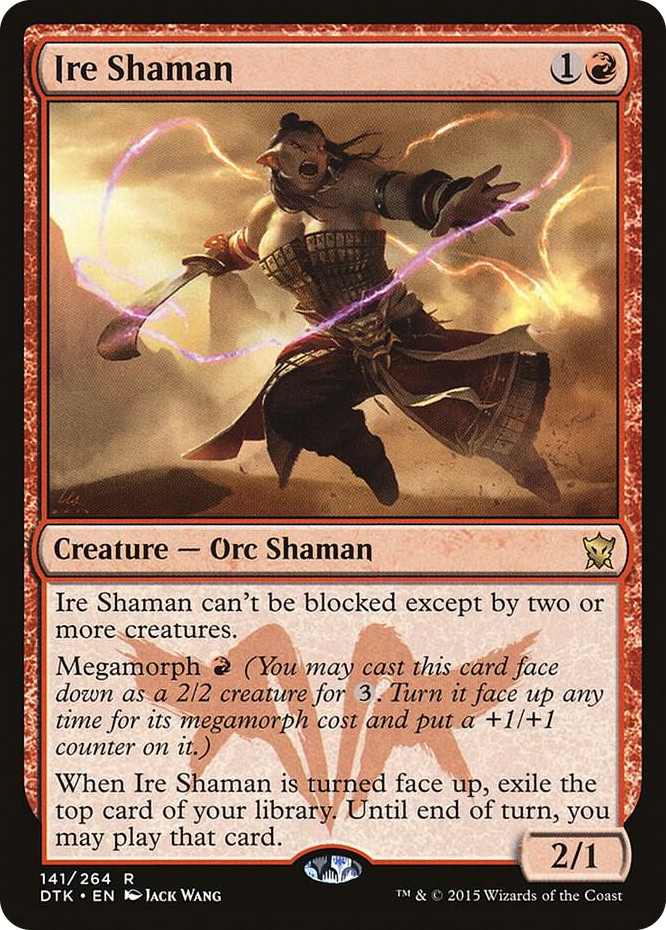 0141 Ire Shaman R Dragons of Tarkir