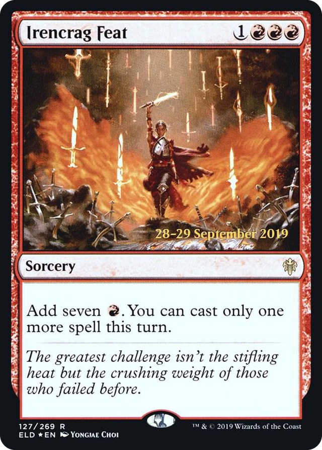 0127 Irencrag Feat R Prerelease Cards