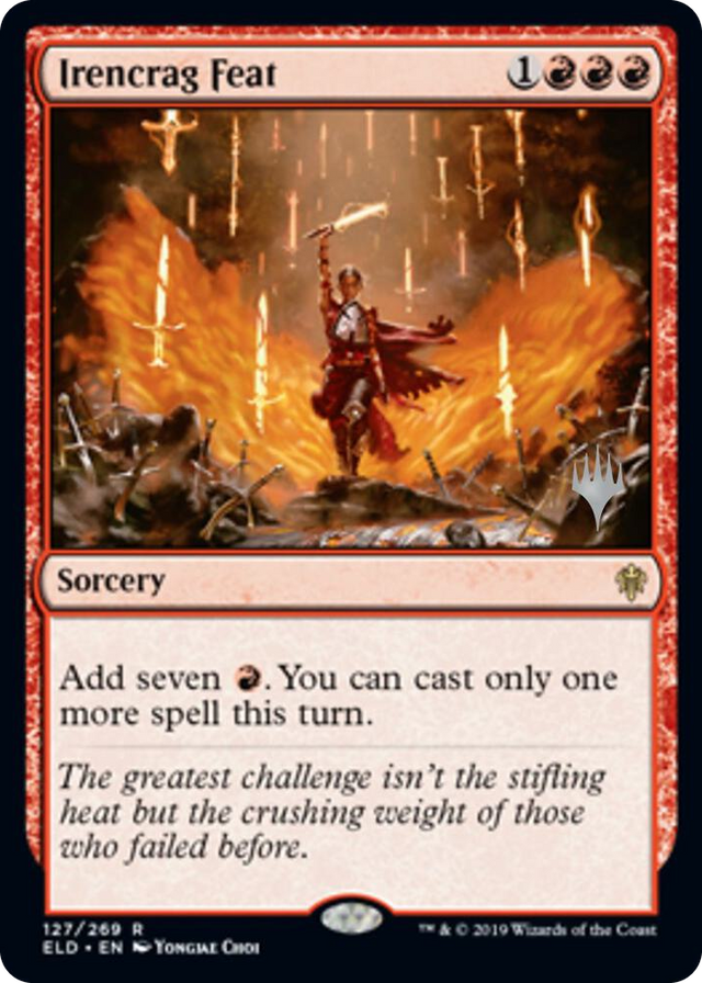 0127 Irencrag Feat R Promo Pack: Throne of Eldraine