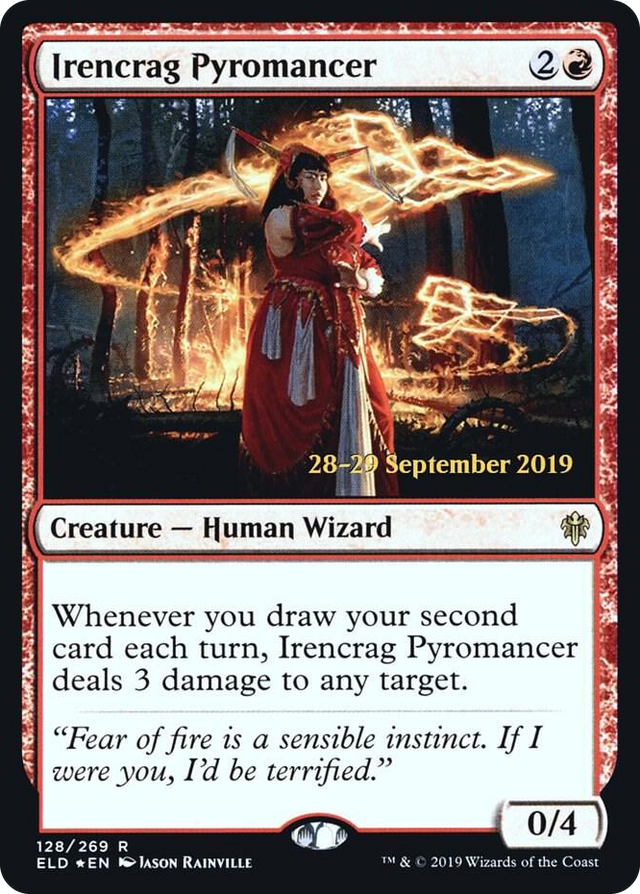 0128 Irencrag Pyromancer R Prerelease Cards