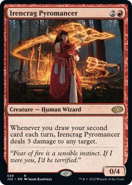 Irencrag Pyromancer #559 R - Jumpstart 2022 Pokemon card