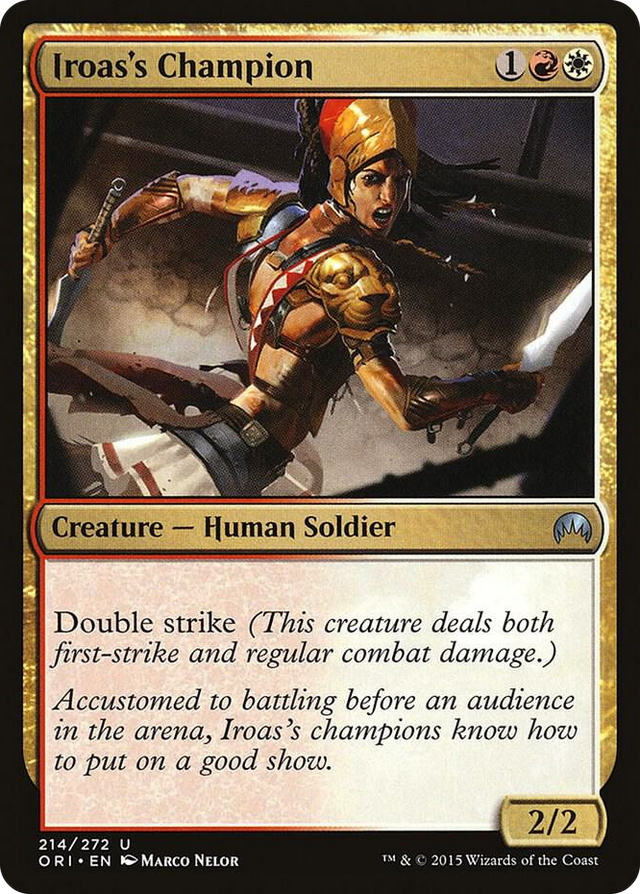 0214 Iroas's Champion U Magic Origins