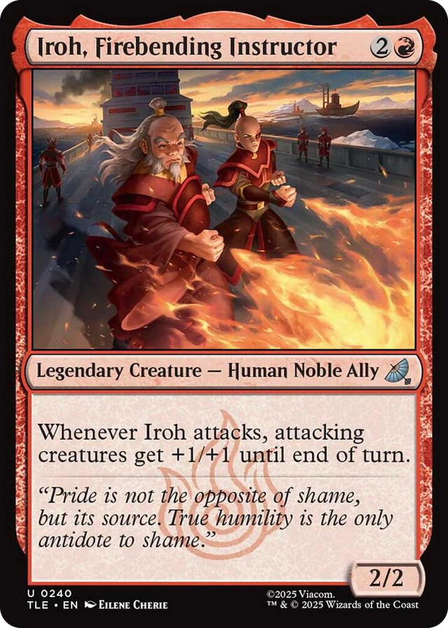 0240 Iroh, Firebending Instructor (0240) U The Last Airbender: Eternal-Legal