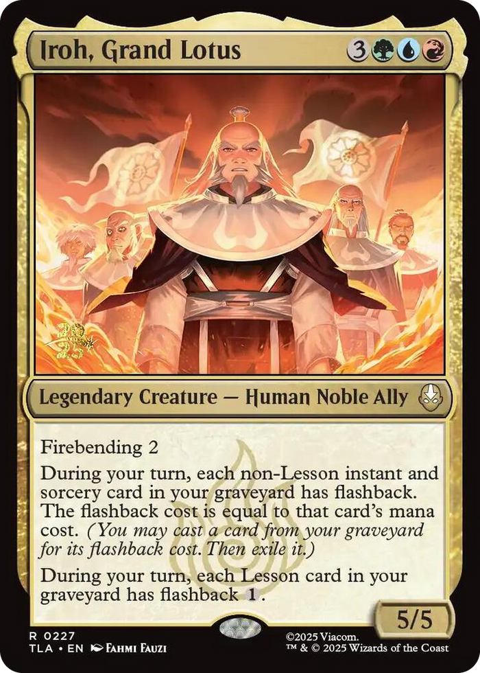 Iroh, Grand Lotus #227 R - Prerelease Cards Pokemon card