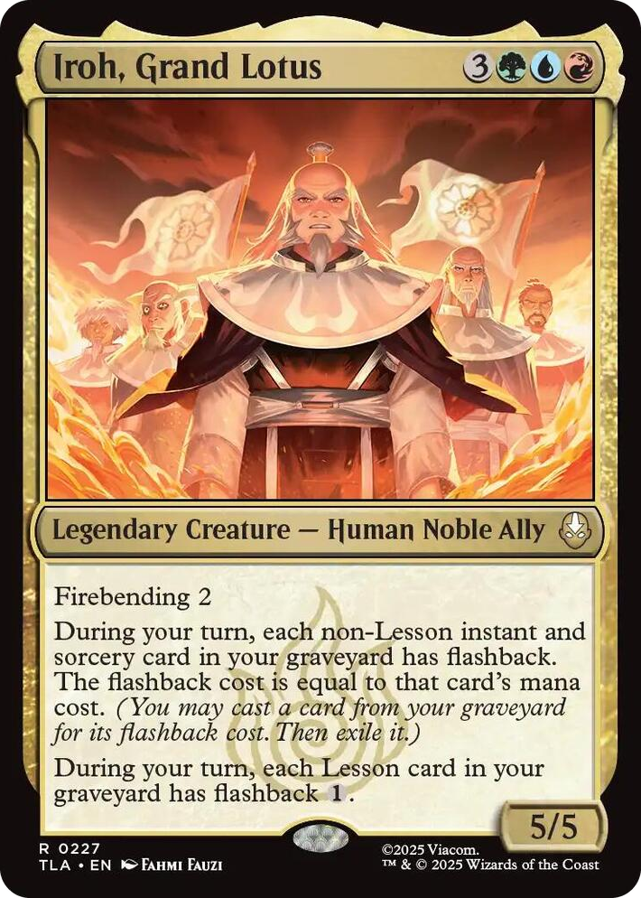 0227 Iroh, Grand Lotus R The Last Airbender