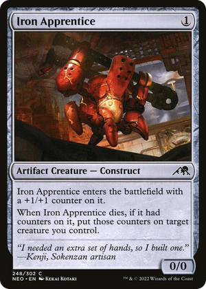0248 Iron Apprentice C Kamigawa: Neon Dynasty