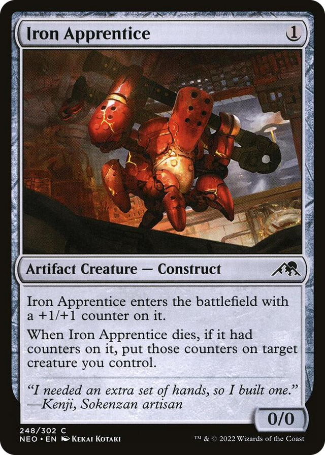 0248 Iron Apprentice C Kamigawa: Neon Dynasty