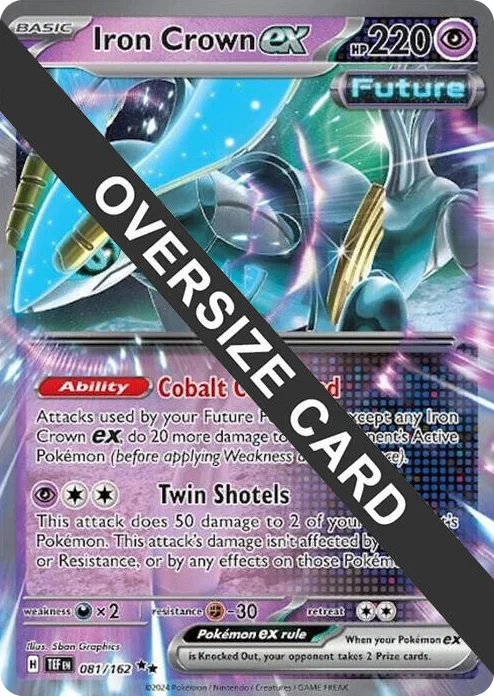 0081 Iron Crown ex Promo Jumbo Cards