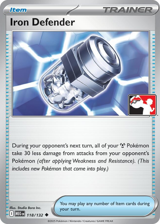 0118 Iron Defender Uncommon Prize Pack Series Cards