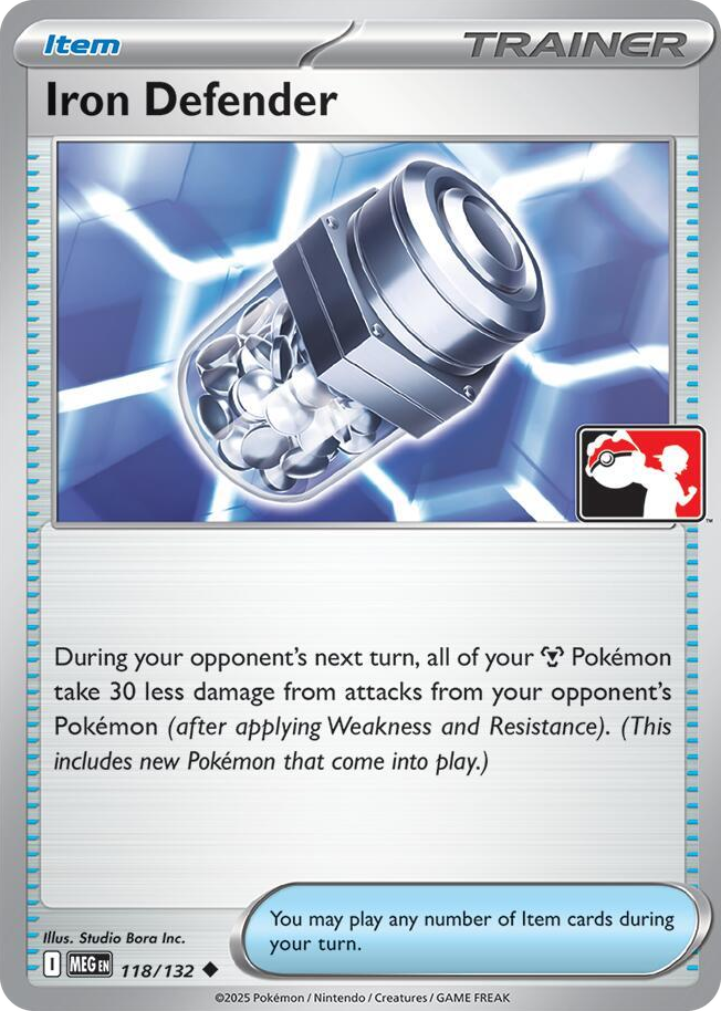 0118 Iron Defender Uncommon Prize Pack Series Cards