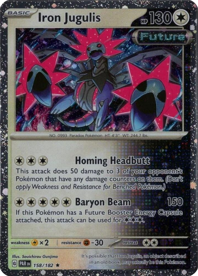 0158 Iron Jugulis - 158/182 (Cosmos Holo) Promo Miscellaneous Cards & Products