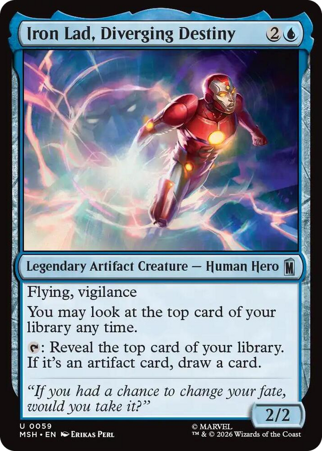 0059 Iron Lad, Diverging Destiny U Marvel Super Heroes