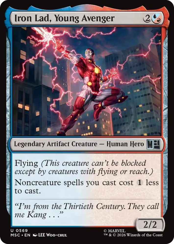 0569 Iron Lad, Young Avenger U Commander: Marvel Super Heroes