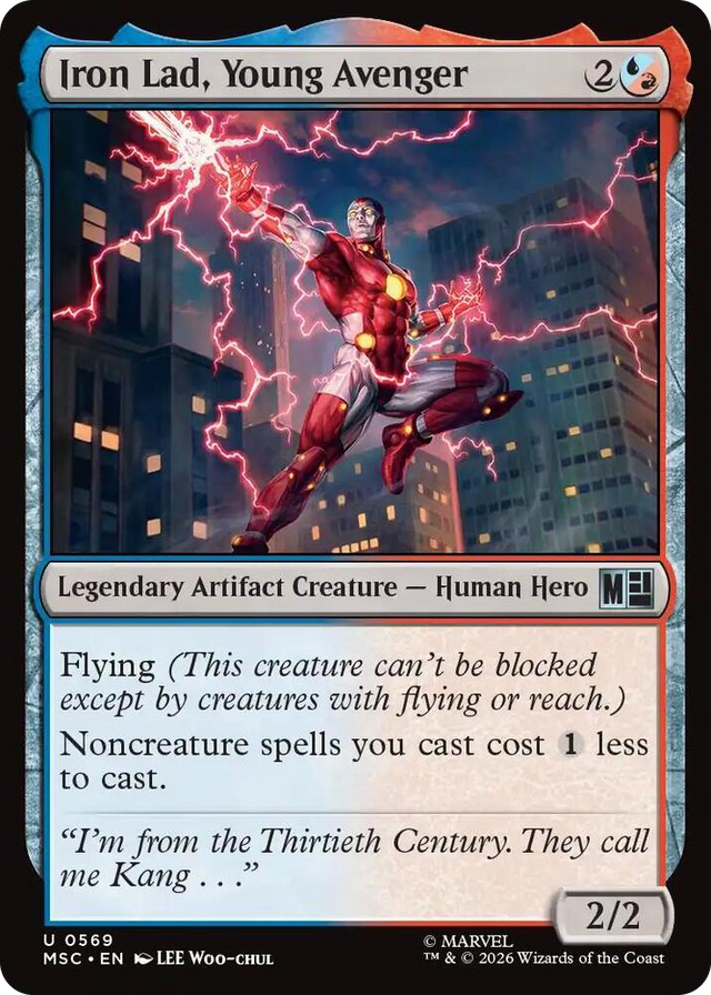 0569 Iron Lad, Young Avenger U Commander: Marvel Super Heroes