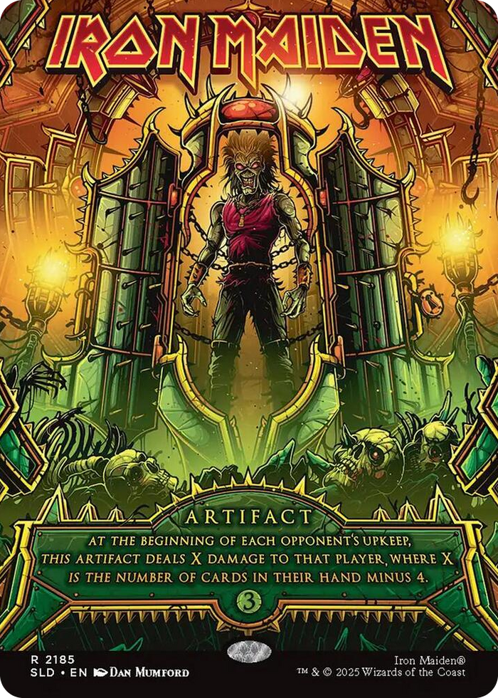 Iron Maiden #2185 R - Secret Lair Drop Series Pokemon card