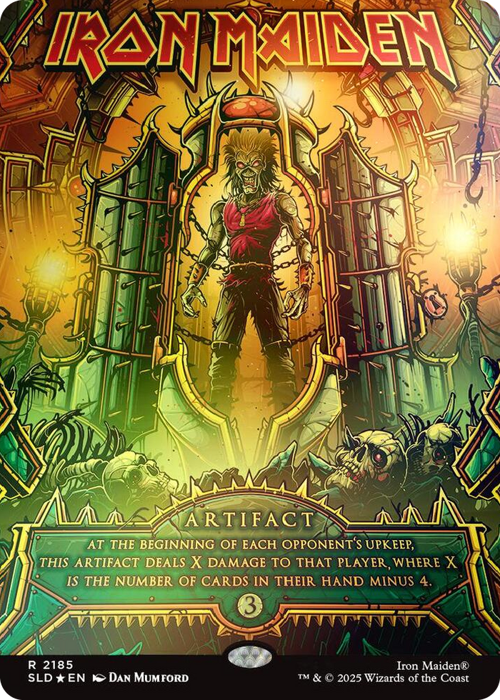 Iron Maiden (Rainbow Foil) #2185 R - Secret Lair Drop Series Pokemon card