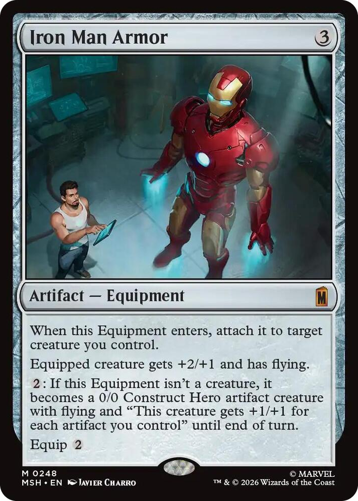 0248 Iron Man Armor M Marvel Super Heroes