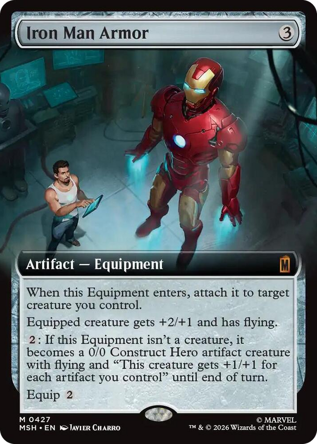 0427 Iron Man Armor (Extended Art) M Marvel Super Heroes