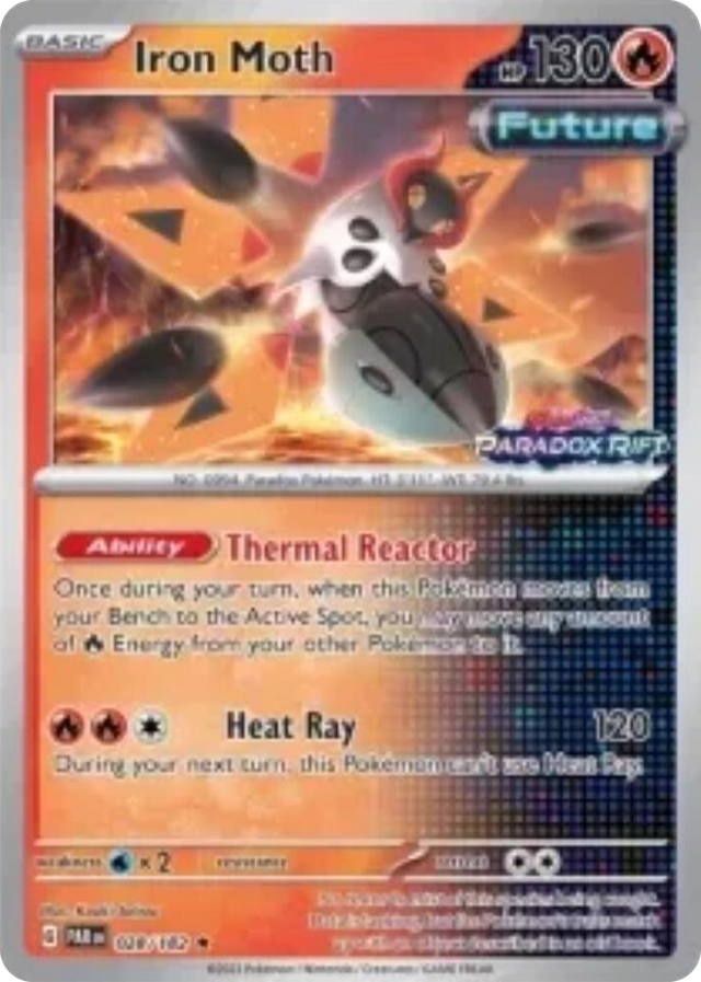 0028 Iron Moth - 028/182 (European Promo) Promo Miscellaneous Cards & Products
