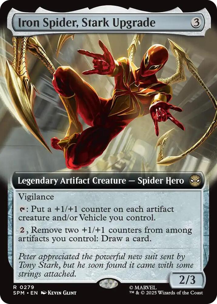 0279 Iron Spider, Stark Upgrade (Extended Art) R Marvel's Spider-Man