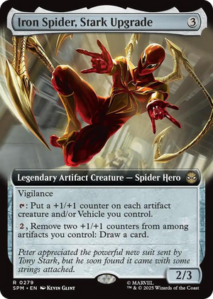 0279 Iron Spider, Stark Upgrade (Extended Art) R Marvel's Spider-Man
