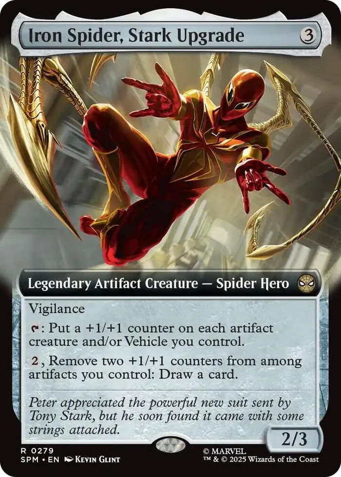 0279 Iron Spider, Stark Upgrade (Extended Art) R Marvel's Spider-Man
