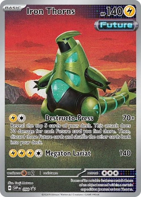 0098 Iron Thorns - 098 Promo Scarlet & Violet Promo Cards