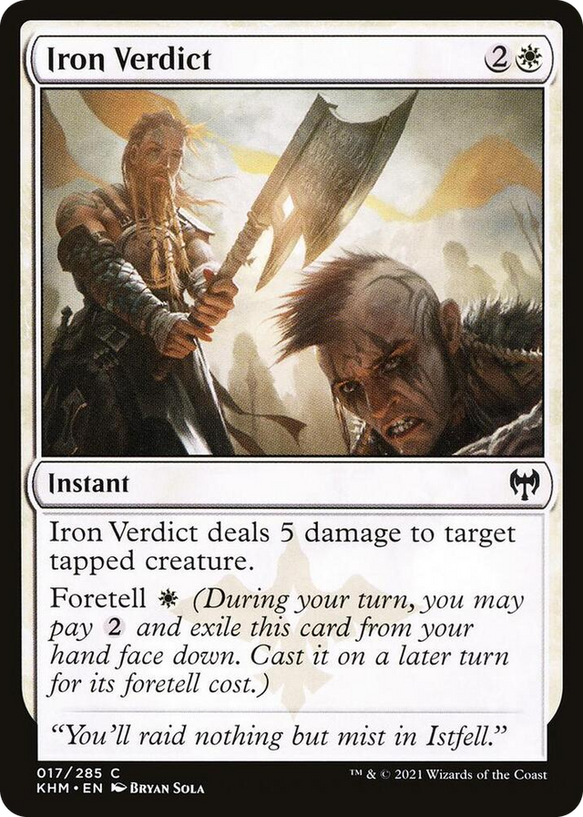 0017 Iron Verdict C Kaldheim