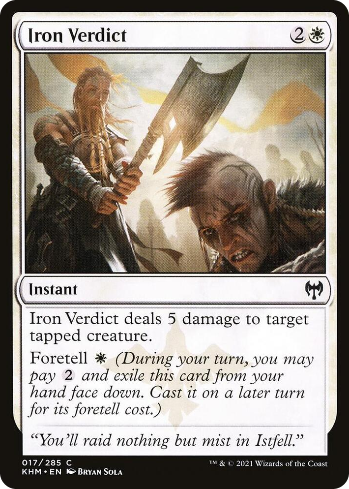 0017 Iron Verdict C Kaldheim