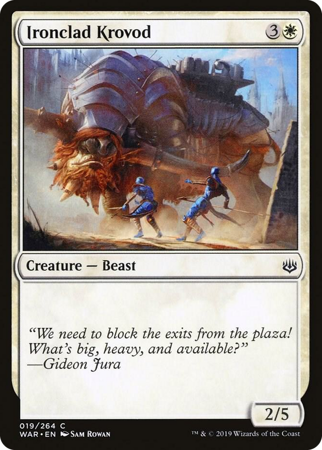 0019 Ironclad Krovod C War of the Spark