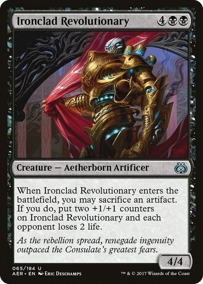 Ironclad Revolutionary #65 U - Aether Revolt Pokemon card