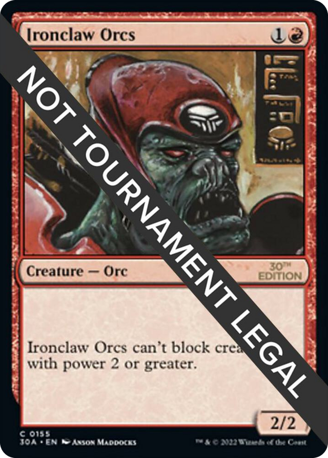 0155 Ironclaw Orcs C 30th Anniversary Edition