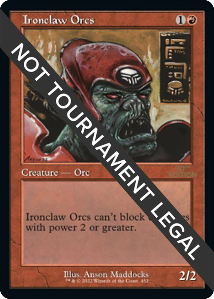 0452 Ironclaw Orcs (Retro Frame) C 30th Anniversary Edition