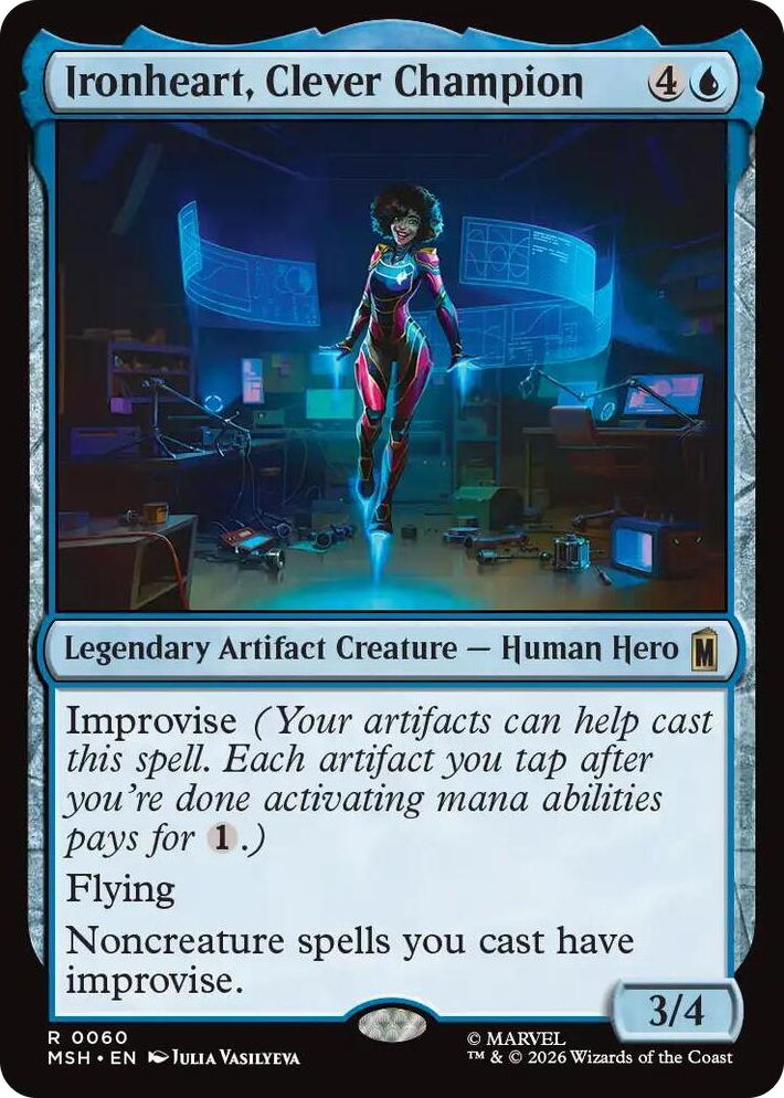 0060 Ironheart, Clever Champion R Marvel Super Heroes