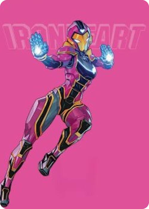 Ironheart, Clever Champion Art Card #23 S - Art Series: Marvel Super Heroes Pokemon card