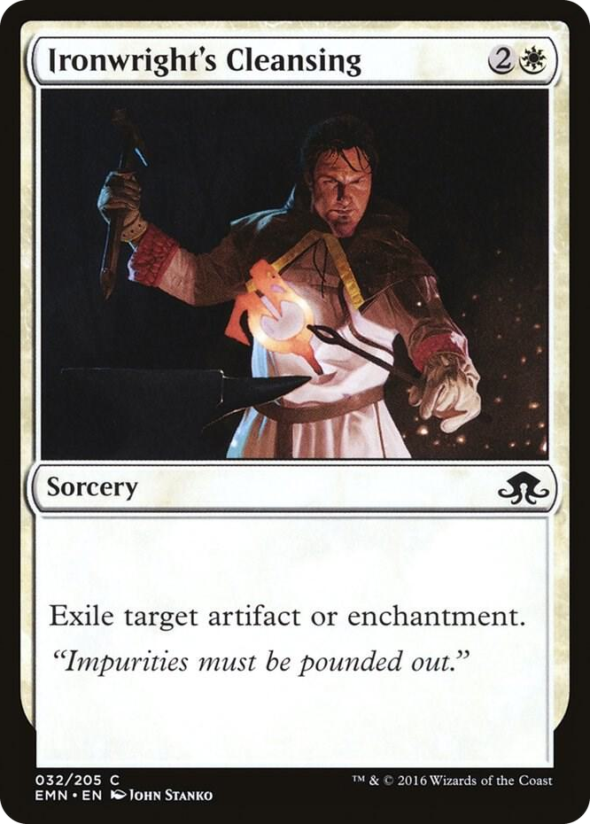 Ironwright's Cleansing #32 C - Eldritch Moon Pokemon card