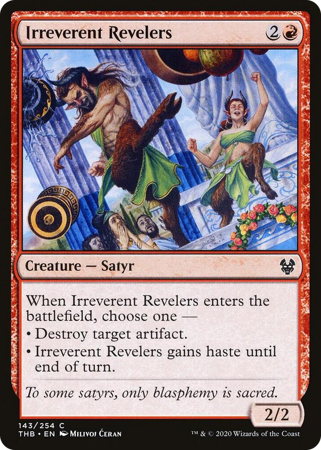 0143 Irreverent Revelers C Theros Beyond Death