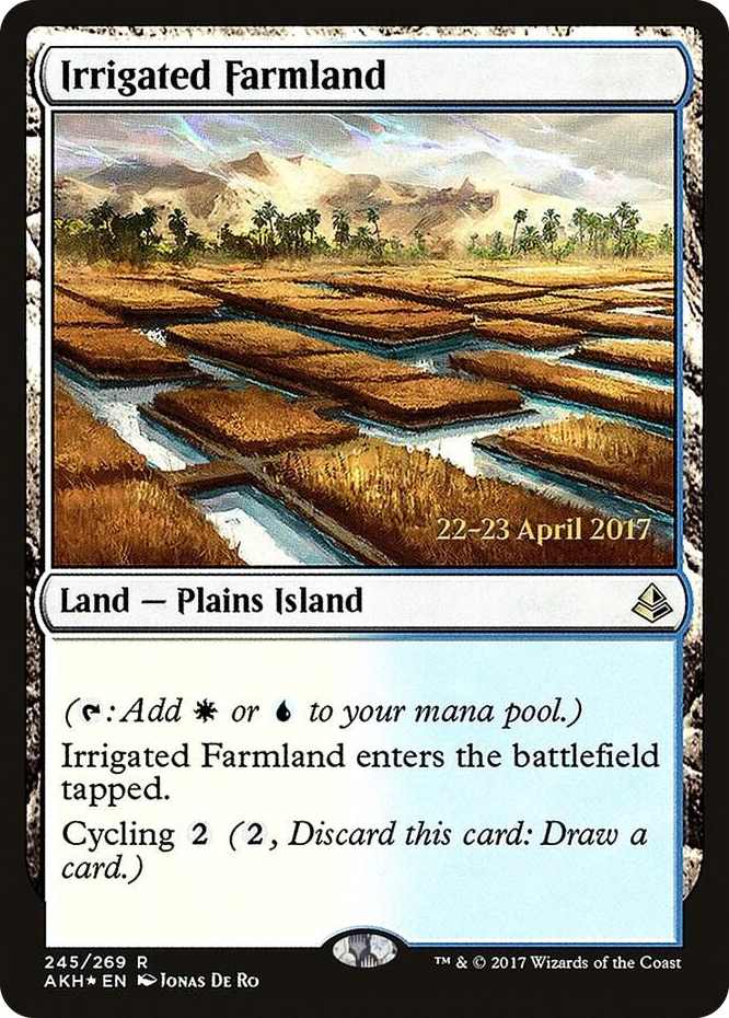0245 Irrigated Farmland R Prerelease Cards