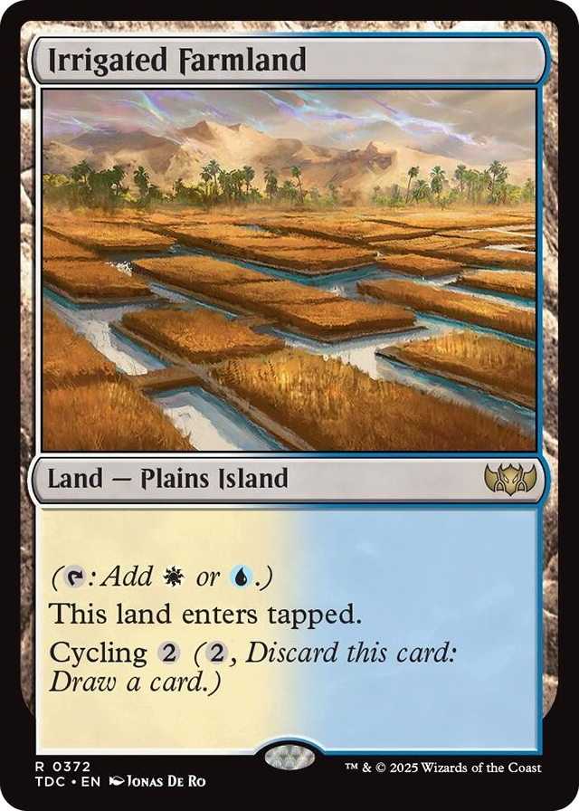 0372 Irrigated Farmland R Commander: Tarkir: Dragonstorm
