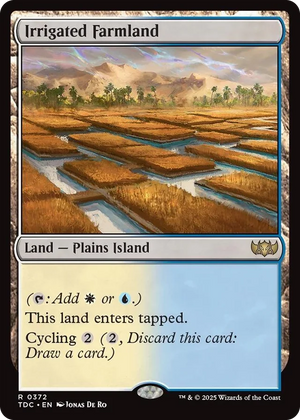 0372 Irrigated Farmland R Commander: Tarkir: Dragonstorm
