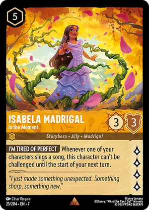 0025 Isabela Madrigal - In the Moment Rare Archazia's Island