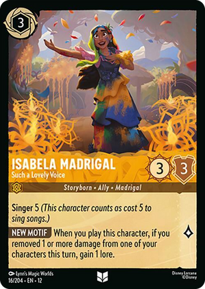 0016 Isabela Madrigal - Such a Lovely Voice Uncommon Wilds Unknown
